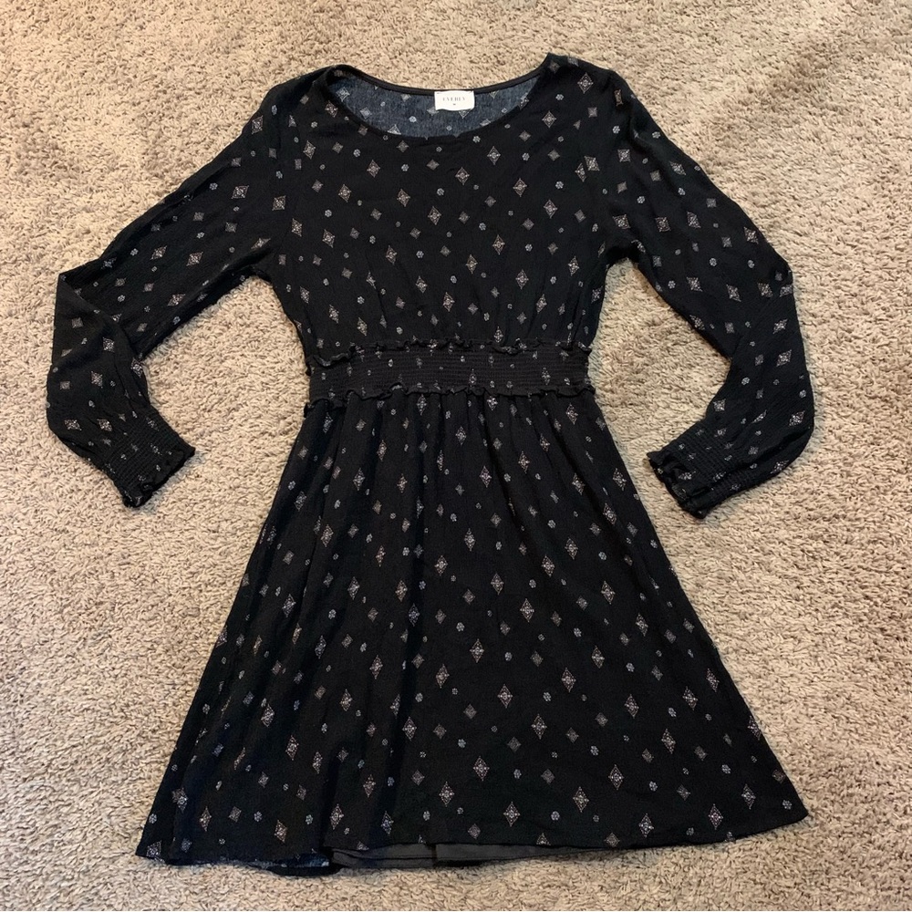 Everly Long Sleeve Dress Large